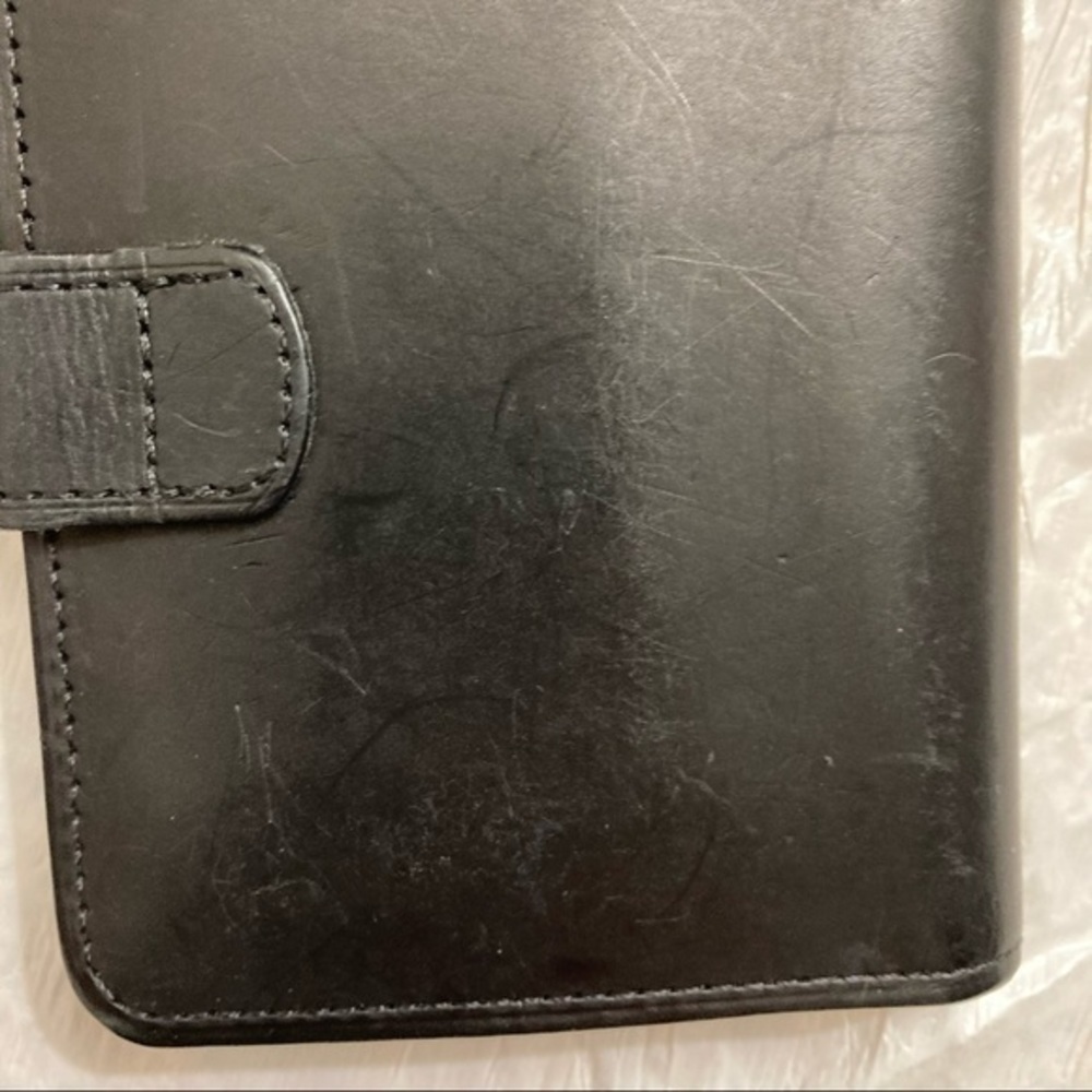 Coach vintage black glovetan leather wallet - Picture 6 of 12